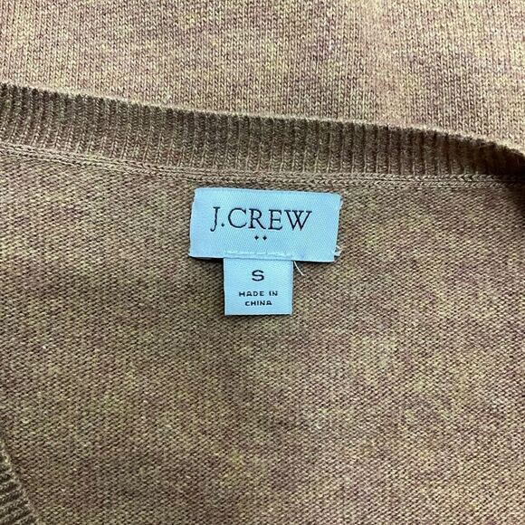 J. CREW Wool Blend V Neck Sweater - Picture 5 of 6